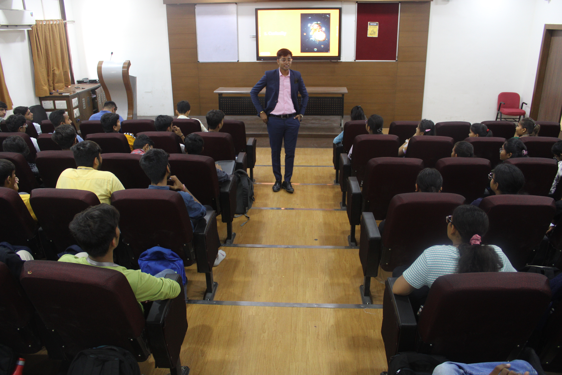 AI seminar · Full auditorium