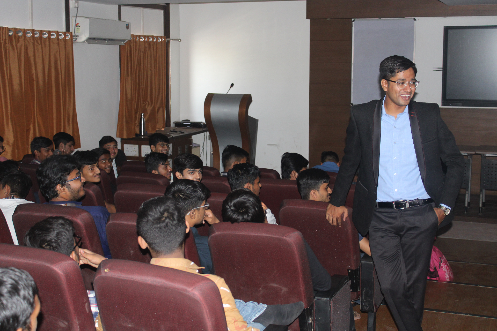 Corporate keynote · Engineering auditorium